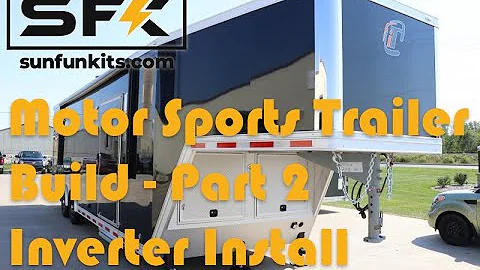 Motorsports Trailer, 48V 18KW lithium setup part 2. MPP Solar LV6548