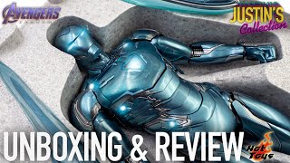 Hot Toys Iron Man MK85 Holographic Version Avengers Endgame Unboxing & Review