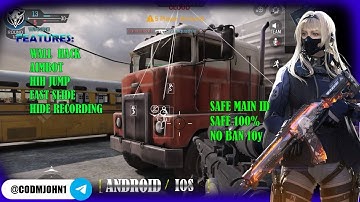 CODM IOS HACK V1.0.48! MOD MENU FOR COD MOBILE! CHEAT CODM IOS/ANDROID!GLOBAL AND GARENA! 100% SAFE