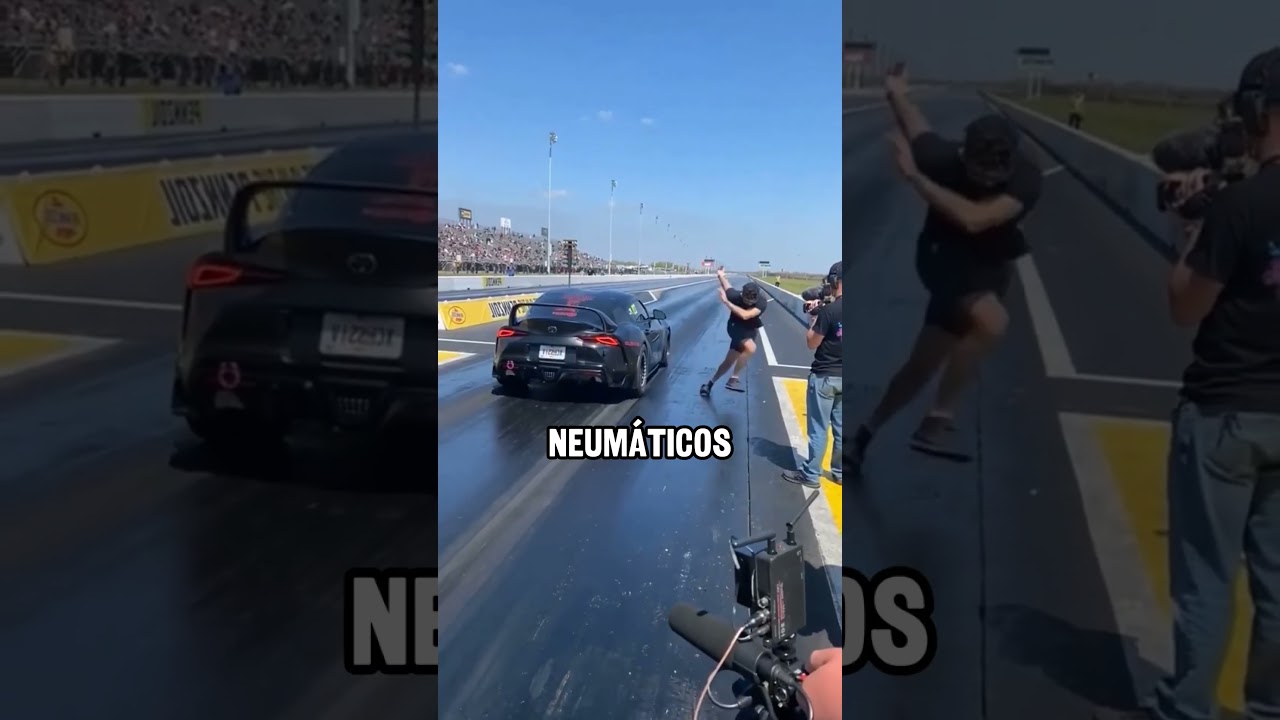 Las pistas de carrera son pegajosas a propósito 🏎