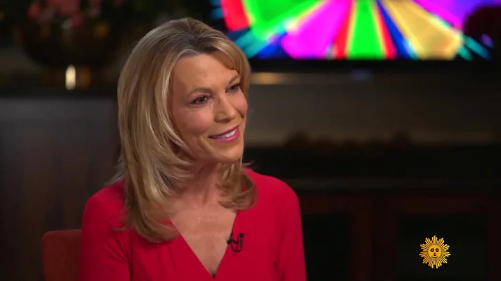 Vanna White of Wheel of Fortune on Sunday Morning ...