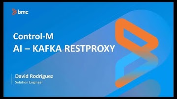 How to use Control-M Application Integrator v21 to integrate with Kafka