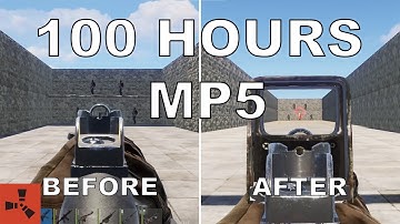 I spent 100 hours learning the MP5 Recoil | Spray Practice Progression | Rust