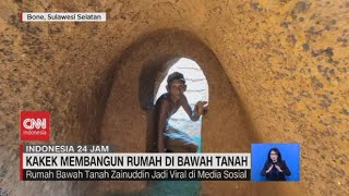 Kakek Membangun Rumah Di Bawah Tanah