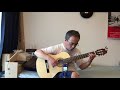 Kathys song fingerstyle guitar