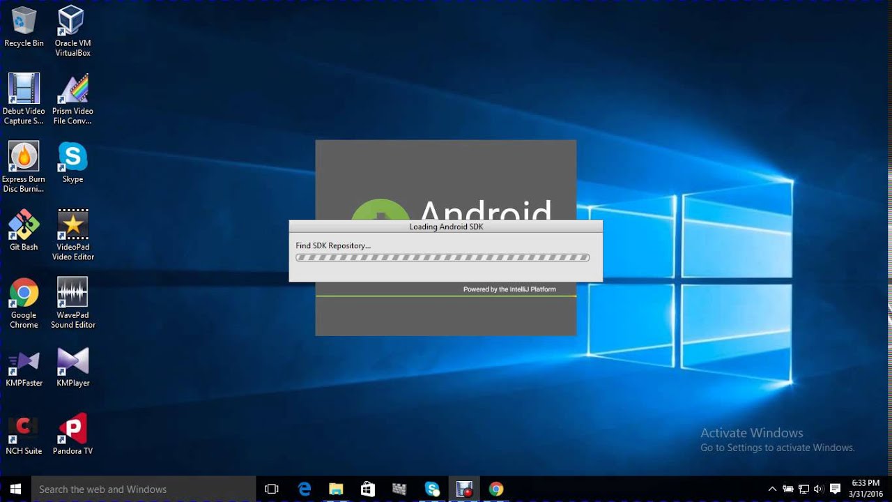 download android studio for windows 10 3.4