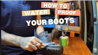 Waterproofing your HIKING BOOTS - Natural Beeswax