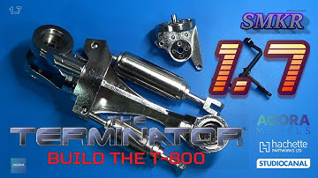 Agora Models Build the T-800 Terminator Pack 1 Stage 7 - Components for Upper Arm & Head Motor