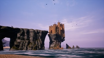 HOW TO BUILD A CASTLE  [Timelapse] - CONAN EXILES isle of siptah