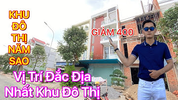 🔰Chơi Lớn! Nhà phố 6X15 khu đô thị Năm Sao Bình Chánh (GIẢM 400 Tr)