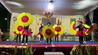Tari lukisan Indonesia 