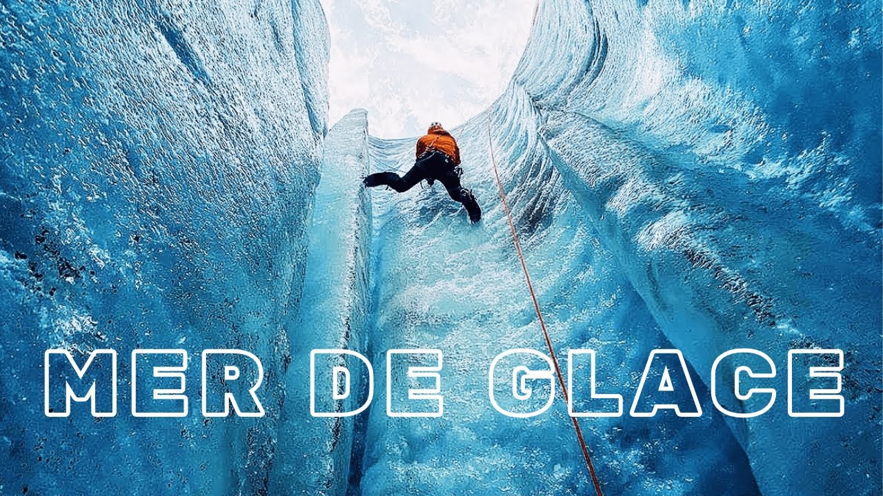 ESCALADE DANS UN GLACIER ! (Les Moulins de Glace) - Chamonix Mont Blanc