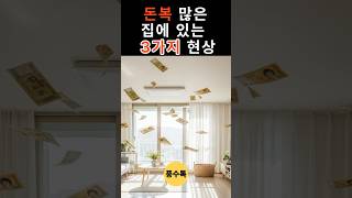돈복 많은 집에 있는 3가지 현상 #재물운 #돈복 #풍수 #풍수인테리어