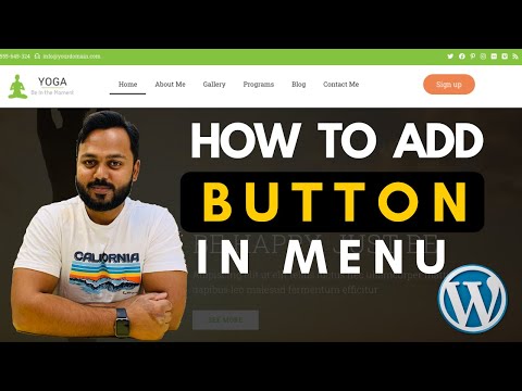 How to Add a Button in WordPress Menu with Elementor