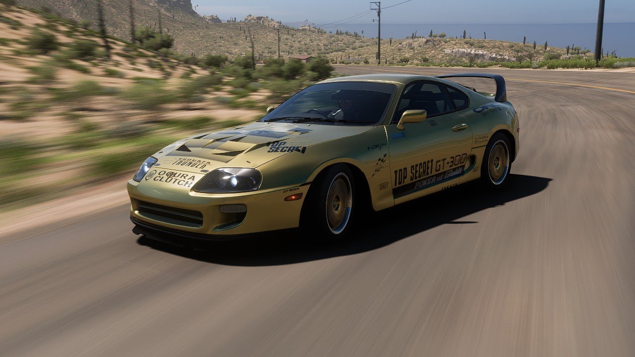 V12 TOP Secret Toyota Supra Smokey Nagata MAX SPEED Forza Horizon 5 v12-top-secret-toyota-supra-smokey-nagata-max-speed-forza-horizon-5