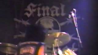 Final Conflict - Fender's Ballroom, Long Beach, C.A. 22.11.86