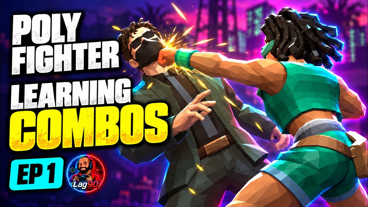 Poly Fighter Learning Combos on the Fly | Poly Fighter Demo Gameplay - YouTube