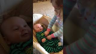 Maddie Tickles Miles