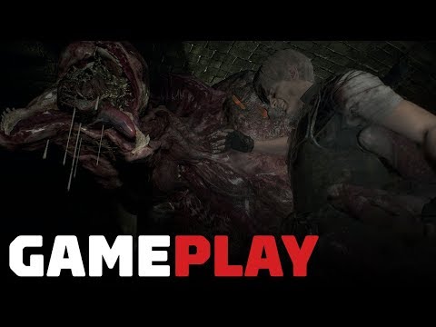 Resident Evil 2 - Leon in the Sewers Gameplay