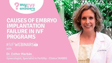 Causes of embryo implantation failure in IVF programs | Clinica Tambre