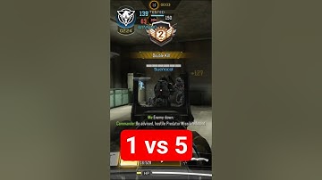 1 vs 5 with XM-4 to capture and defend hardpoint