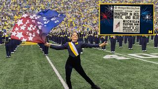 "Rhapsody in Red, White, & Blue" (MC)- September 28, 2024 - U-M vs MIN - Michigan Marching Band