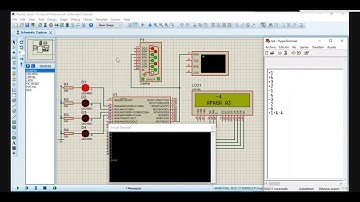 COMUNICACION SERIAL PIC 16F887 PROTEUS