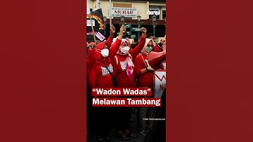 Wadon wadas melawan tambang #viralvideo #tambang #lingkungan