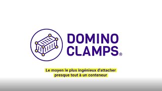 Les Domino Clamps se fixent à n'importe quel conteneur maritime by Domino Clamps 106 views 1 year ago 1 minute, 15 seconds