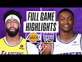 Los Angeles Lakers vs. Sacramento Kings Full Game Highlights | NBA Season 2021-22