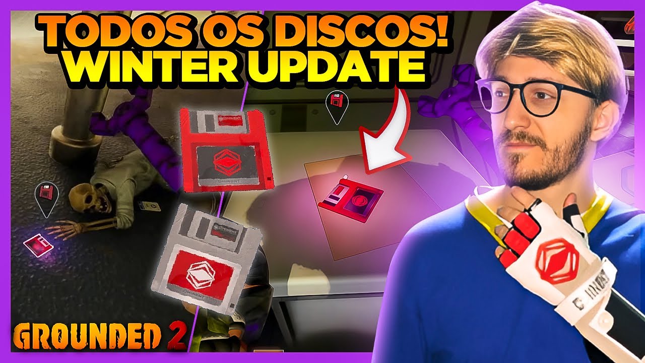 GROUNDED 2: Todos os DISCOS Ópticos do Winter Update! Novos Discos TURBO e Todas as Melhorias Deles!