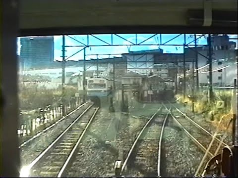 仙石線前面展望 1998年11月撮影 石巻～仙台間（陸前原ノ町～仙台間の旧