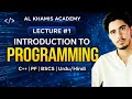 INTRODUCTION TO PROGRAMMING C++ IN Urdu Hindi (2026 )