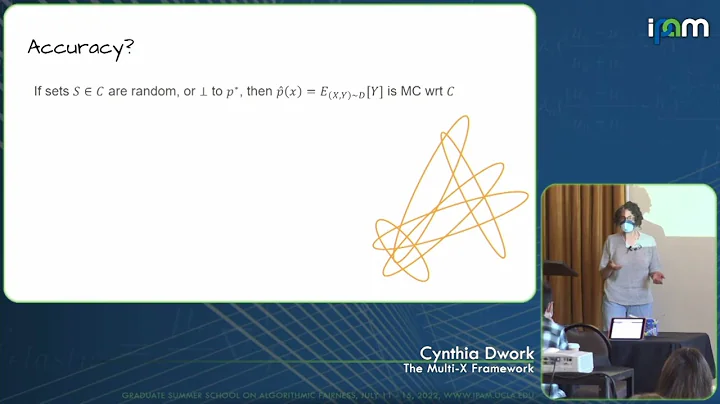 Cynthia Dwork - The Multi-X Framework Pt. 1/4 - IP...