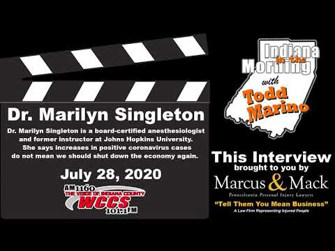 Indiana in the Morning Interview: Dr. Marilyn Singleton (7-28-20)