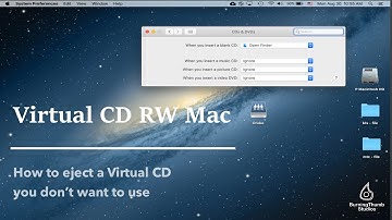 Virtual CD RW Mac: Eject a virtual CD that you don