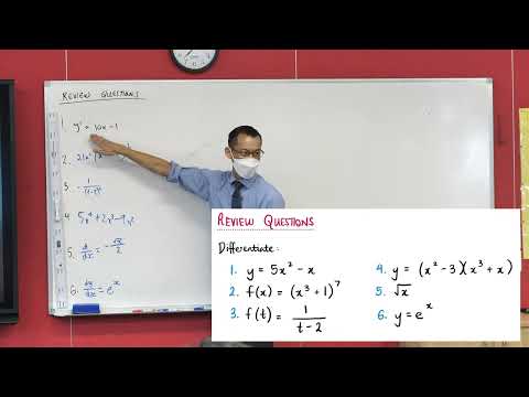 Differentiating Exponential Functions