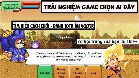 Ngọc Rồng Online - Trải nghiệm game chọn ai đây mới ra và cái kết !!
