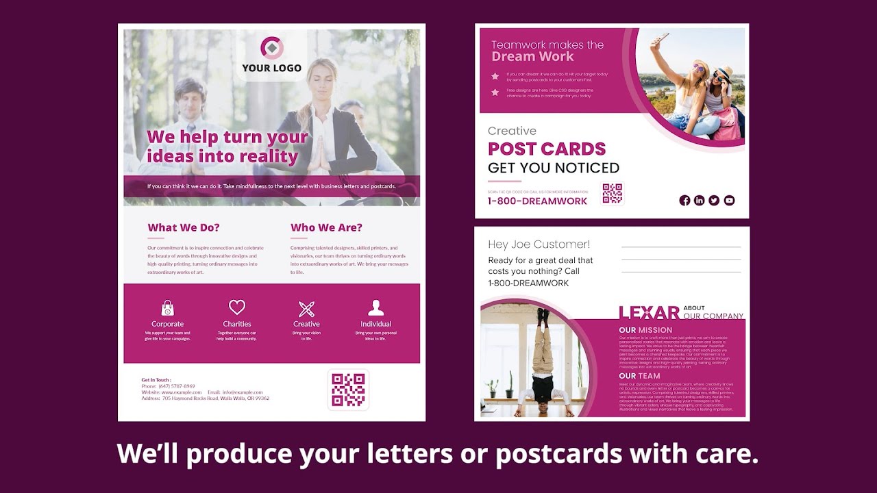 CSG Letters and Postcards - YouTube