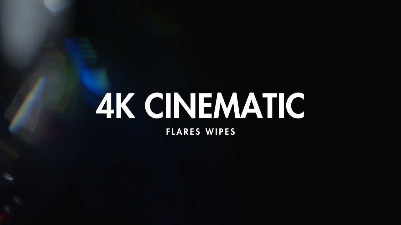 4K Beauty Flares Wipes   Matte VFX Pack   For Filmmakers   Cinematic Prism Light Leaks