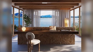 Best Video Minimalist Interior Design - Model 3dsmax & Render Chaos Vantage