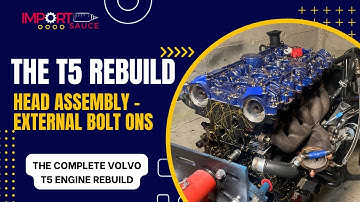 Volvo T5 Engine Cylinder Head - Complete Assembly Guide - Step by step instructions & torque specs