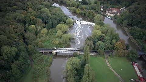 Sprotbrough Falls Cinematic video October 10, 2020