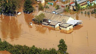 Сity became a river: severe flooding in João Pessoa, Brazil flood /  Weather,  Enchente NDN