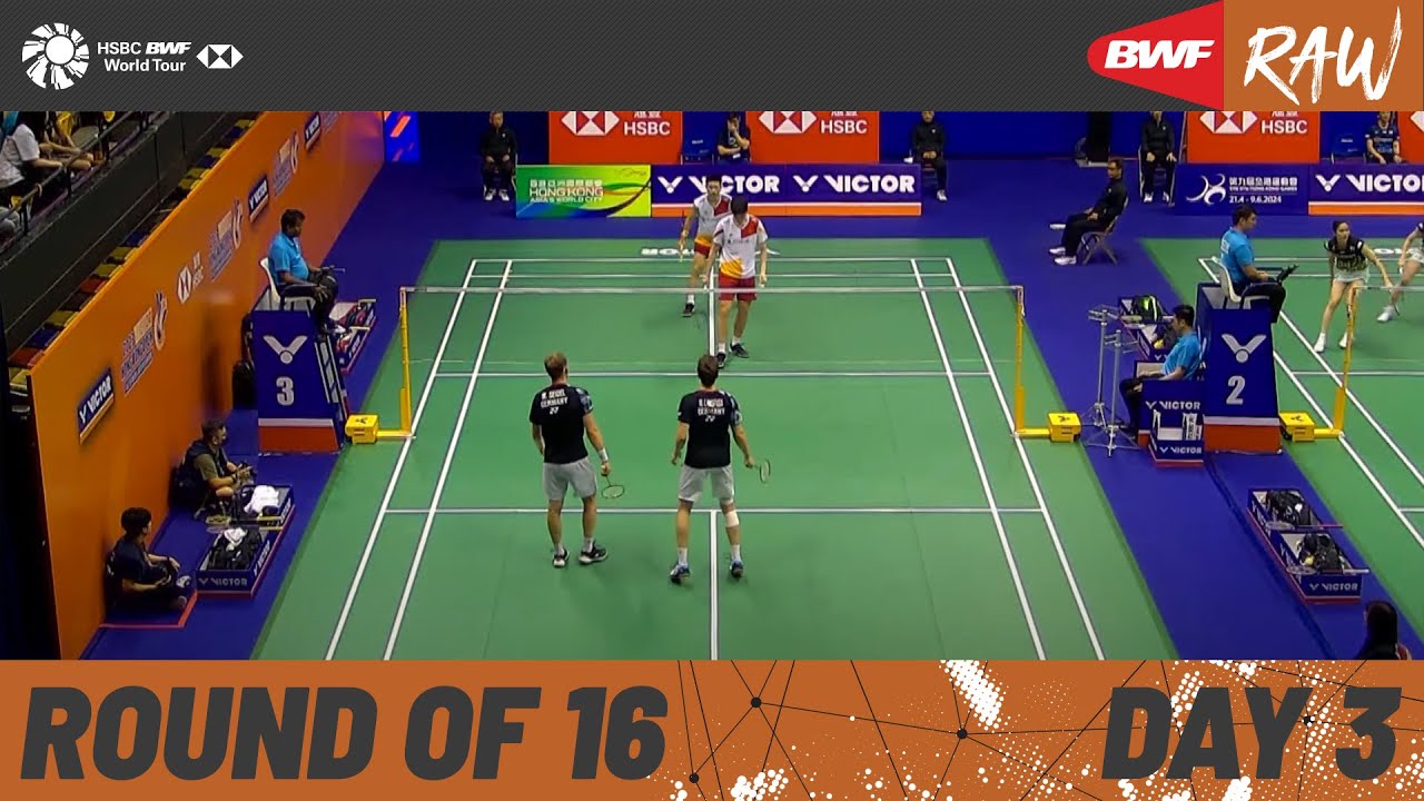 VICTOR Hong Kong Open 2023 Day 3 Court 3 Round of 16