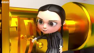 SIGMA WEDNESDAY vs Daddy Long Legs || Poppy Playtime Chapter 2 Animation