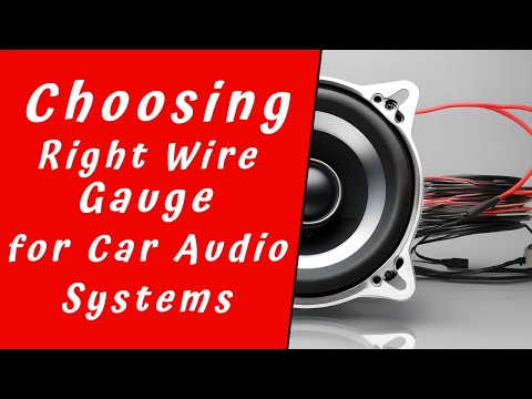 Automotive Wire Vs Speaker Wire