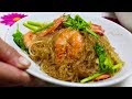 Home Cooking in Thailand: Prawns with Glass Noodles Recipe, Thai Street Food & a Thai Food Market
