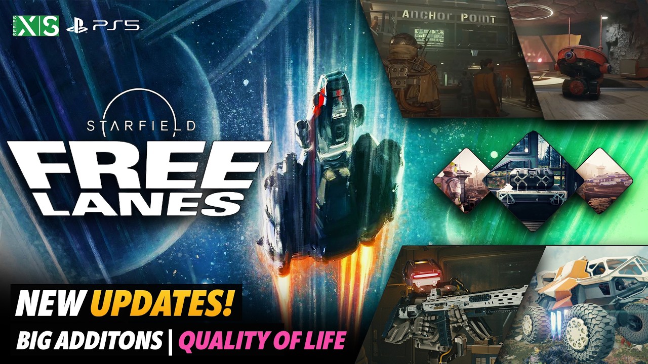 New Locations, Unity Changes, PS5 Launch, and More Coming to Starfield!