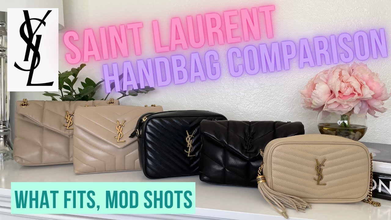 NEW! EVERYDAY LUXURY 2022  YSL Saint Laurent Lou Camera Bag Unboxing &  Review + What FITS in my Bag 